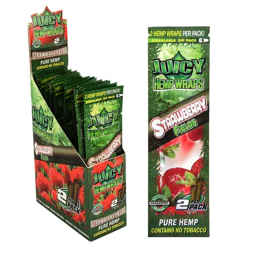 Juicy Jay's Hemp Wrap - Strawberry Fields