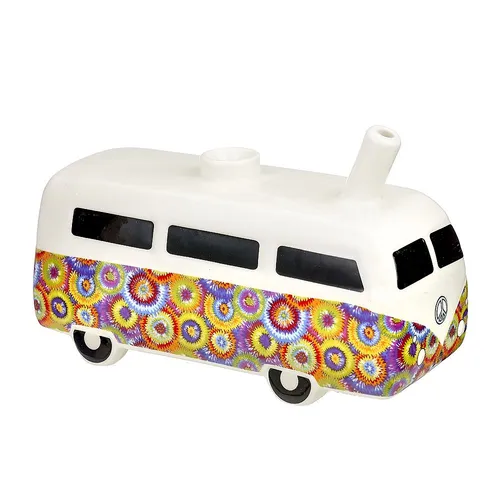 Flower Power Bus Ceramic Pipe