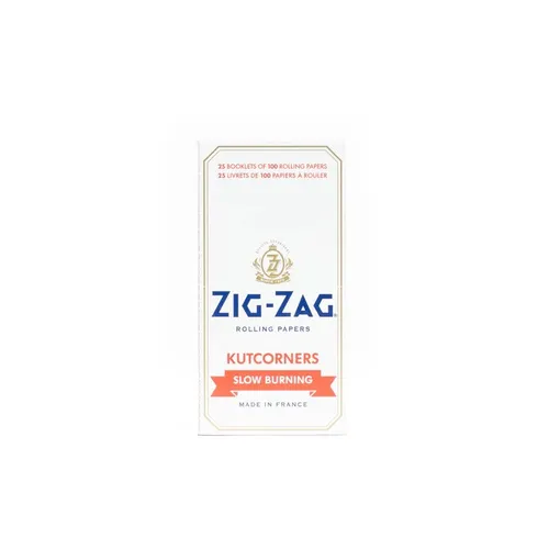 Zig Zag White - Kutcorners Rolling Papers - Double Wide