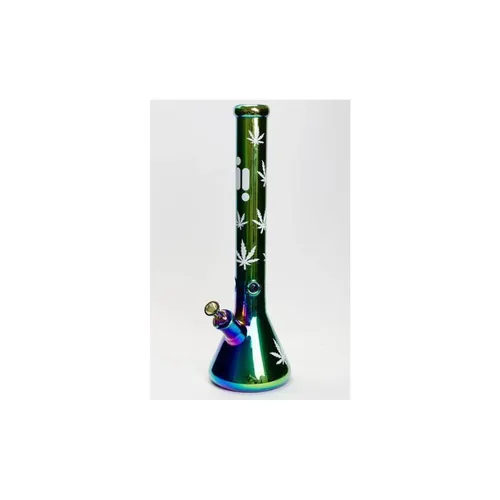 18" Dark Green Sunshine Leaves Beaker