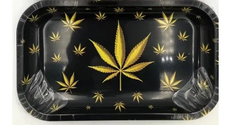 Marijuana Gold Leaf - Rolling tray