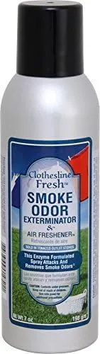Smoke Odor Exterminator Air Freshener 7oz - Clothesline Fresh