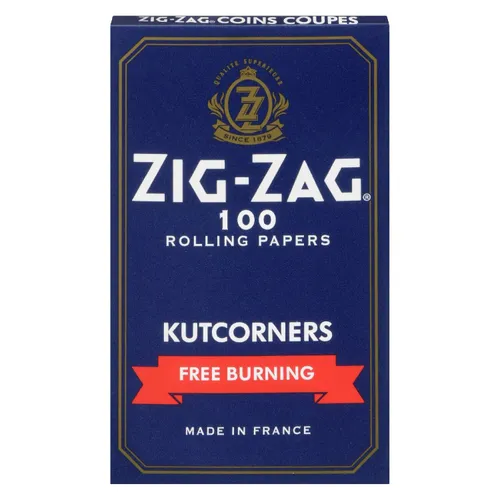 Zig Zag Blue Kutcorners Free-Burning Rolling Papers