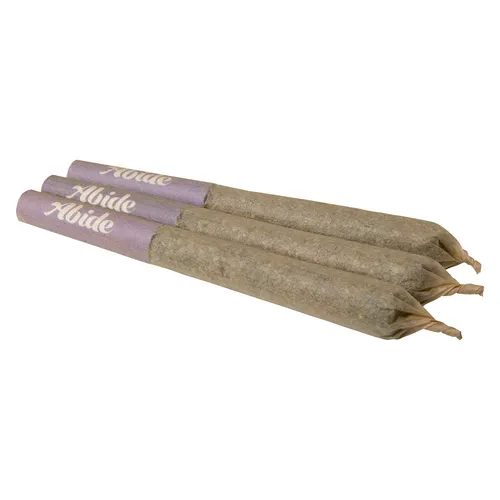 Abide - CBG Infused Mango 1:1:1 Pre-Rolls - Hybrid - 3x0.5g Abide - CBG Infused Mango 1:1:1 Pre-Rolls - Hybrid - 3x0.5g