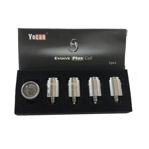 Yocan Evolve Dual Quartz Coils - 5 Pack