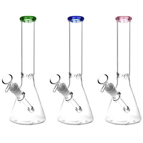 11" Classic Glass Beaker Tall Water Pipe 14mm