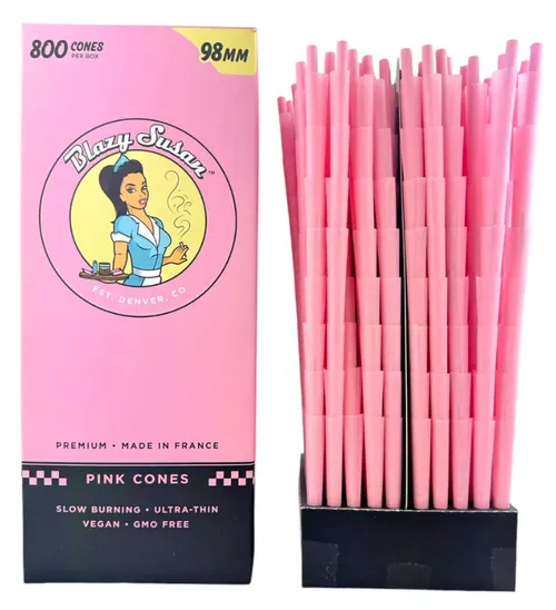Blazy Susan 98mm Pink Cones 800ct