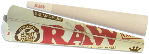 RAW Pre-rolled Cones - Organic Hemp Cone | 3-pack