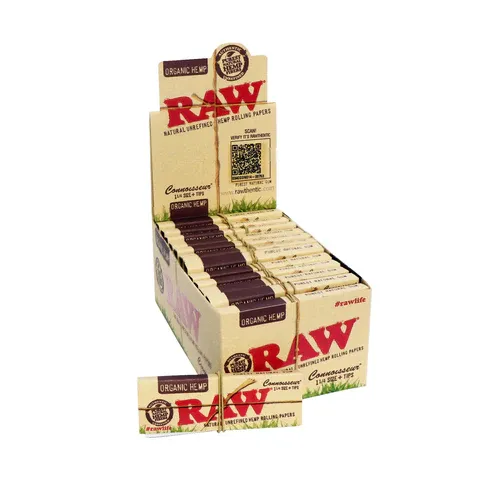 Raw Organic 1 1/4" Connoisseur