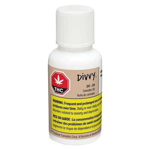 Divvy - 20:20 Oil - Blend - 30ml Divvy - 20:20 Oil - Blend - 30ml