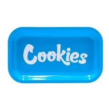 Blue Cookie Metal Rolling Tray - Medium