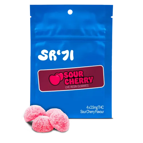 SAN RAFAEL '71 Sour Cherry Live Resin 4X2.5mg