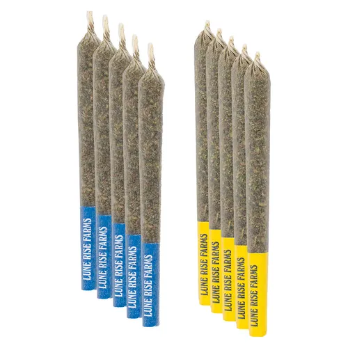 Lune Rise Farms - Farmers’ Market Pre-Roll Variety Pack Hybrid -10x0.5g
