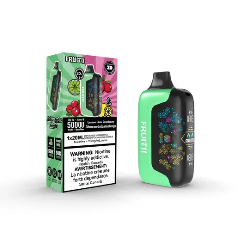 FRUITTI Lemon Lime Cranberry 50000 PUFFS