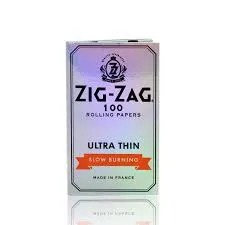 Zig Zag Silver Ultra Thin Rolling Papers