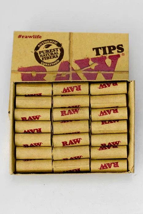 Raw Rolling Paper Pre-rolled Filter Tips 21 pack