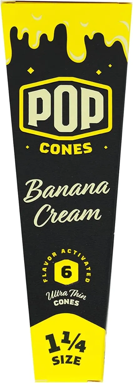 POP Cones 1 1/4 - Banana Cream