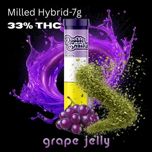 DOOBIE SNACKS Grape Jelly Milled Flower 7g DOOBIE SNACKS Grape Jelly Milled Flower 7g