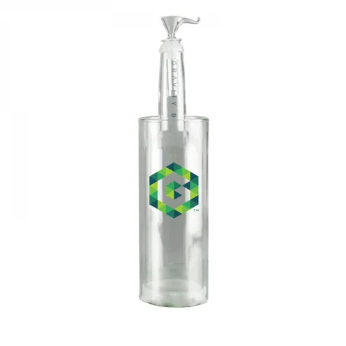 12" Cosmo Gravity Bong - Green