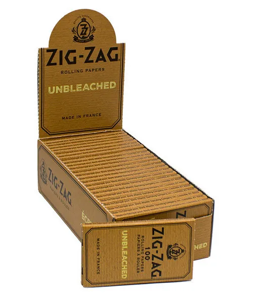 Zig-Zag - Unbleached Rolling Papers - 1 1/4