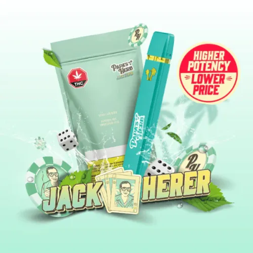 PAPA'S HERB Jack Herer Disposable Vape 1g PAPA'S HERB Jack Herer Disposable Vape 1g