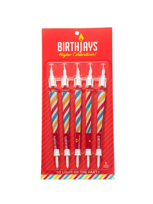 Birthjay - Cone Candle