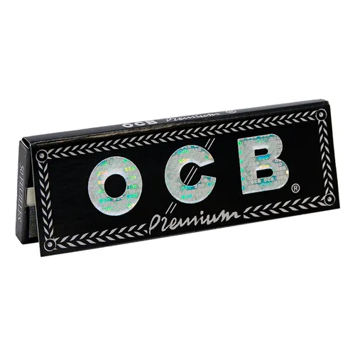 OCB Black 1-1/4" Rolling Papers