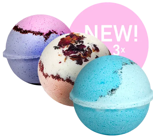 STEWART FARMS Bath Bombs Triple Pack 390g