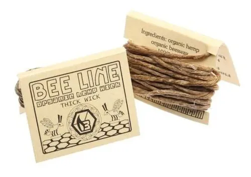Bee Line - Hemp Wick - 9ft
