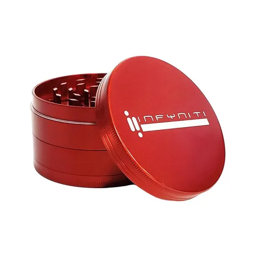 Infyniti 75mm Grinder - Red