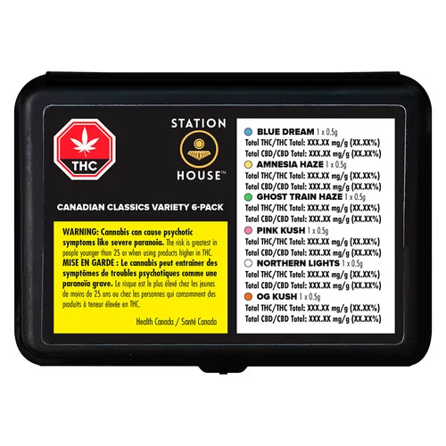 Canadian Classics Variety 5 Pack Pre-Roll