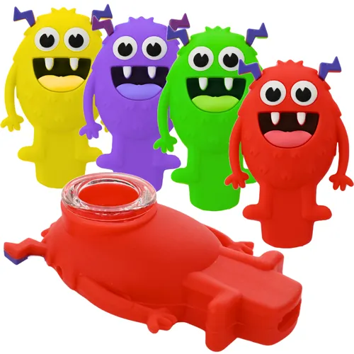 Shaggy Silicone Hand Pipe