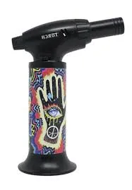 Infyniti - Butane Torch- Alien Design - Assorted Colours