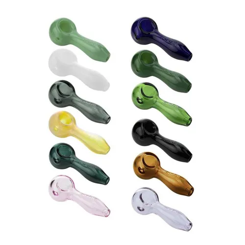4" Spoon Hand Pipe by Grav