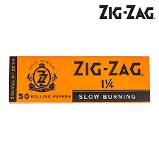 Zig Zag Orange 1 1/4 Slow Burning Rolling Papers