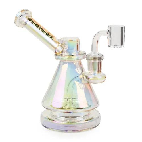 Red Eye Tek 6" Terminator Vector Concentrate Rig - Rainbow Metallic