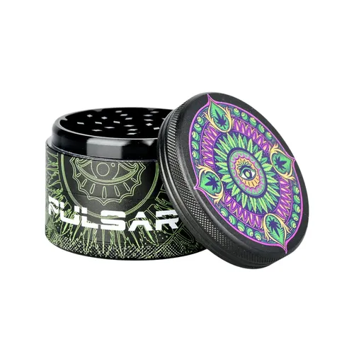 Pulsar - Hemp Mandala Metal Grinder - 4PC