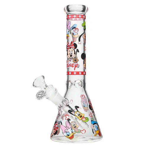 10" 5mm Arsenal Cartoon Carnival Beaker - Various Designs