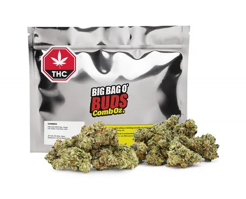 Big Bag O's Buds Comboz: Pink Kush Mints + Jet Fuel Pie Dried Flower