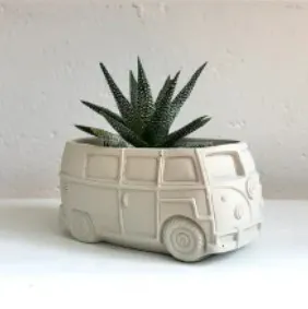 Concrete Bus Planter