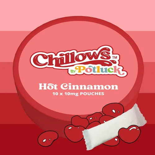 POTLUCK Hot Cinnamon  THC Pouch 10PK