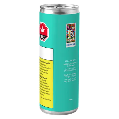Collective Project - Island Time (Mango Pineapple & Coconut) Sparkling Juice 355ml Collective Project - Island Time (Mango Pineapple & Coconut) Sparkling Juice 355ml