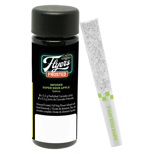 Flyers Frosted Infused Super Sour Apple Pre-Roll