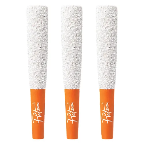 Poppin' Peach Diamond Infused & Dusted Pre-Rolls