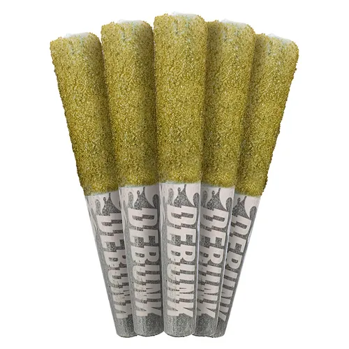 DEBUNK - Blackberry Haze Triple-Infused Bubble Hash Darts - 5x0.5g DEBUNK - Blackberry Haze Triple-Infused Bubble Hash Darts - 5x0.5g