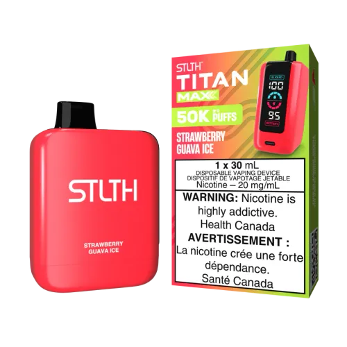 STLTH TITAN Strawberry Guava Ice 50k