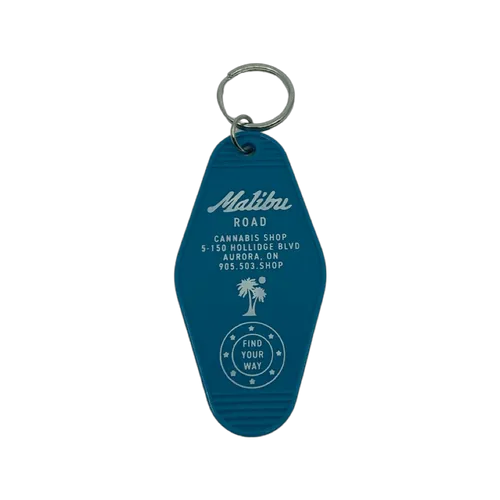 Malibu Road - Classic Hotel Key Tag