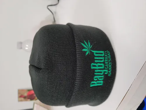 BayBud Touque - Black with Green Logo (CLEARANCE PRICE-NO FURTHER DISCOUNTS)