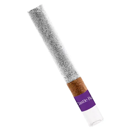 Glazed Apricot Live Resin and Diamond Infused Blunt