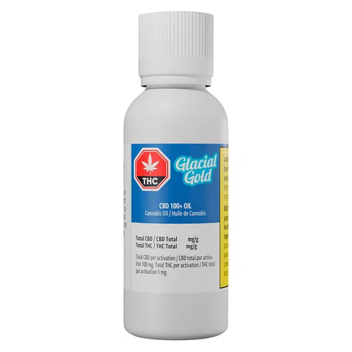 Glacial Gold - CBD 100+ Oil - 40ml